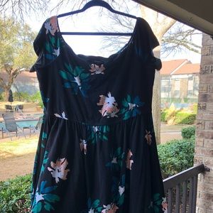 Who What Wear off the shoulder dress